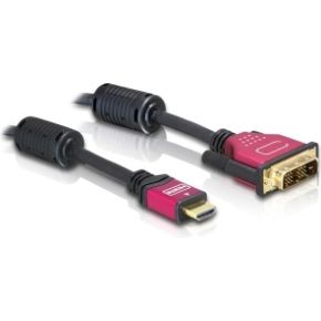 Image of DeLOCK HDMI - DVI Cable 1.8m male / male