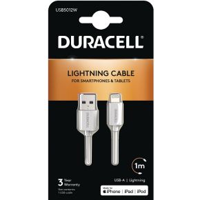 Image of Duracell 1m USB - Lightning