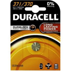 Image of Duracell 371 Knoopcel Zilveroxide 40 mAh 1.55 V 1 stuks