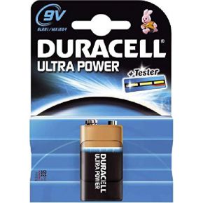 Image of Duracell Batterijen Ultra Power, Alkaline, 1 x 9V