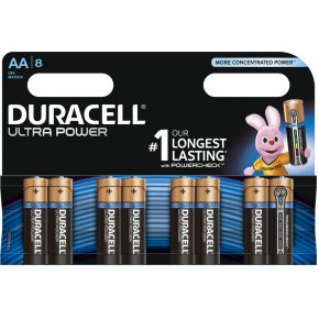 Image of Duracell Batterijen Ultra Power, Alkaline, 8 x AA