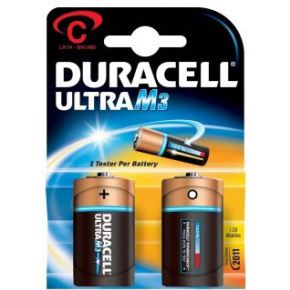 Image of *Duracell Ultra-Power C - 2-Pack - MX1400