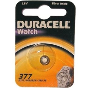 Image of Duracell 377 Knoopcel Zilveroxide 27 mAh 1.55 V 1 stuks