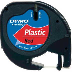 DYMO 12mm LetraTAG Plastic tape - [S0721630]
