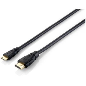 Image of Equip HDMI Cable Male (A) - Mini Male (C) 1m gold