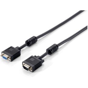 Image of Equip VGA cable 3+7 M/F 1m HDB15 AWG30