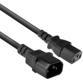 Image of Ewent EW9186 230V Extension Cable C13 - C14 1.8m