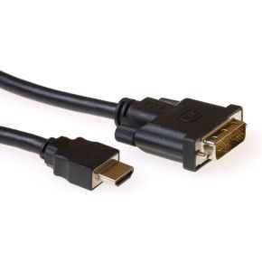 Image of Ewent EW9860 Converter cable HDMI A male - DVI-D male 2m