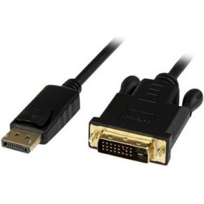 Image of Gembird CC-DPM-DVIM-1M DisplayPort to DVI adapter cable 1m