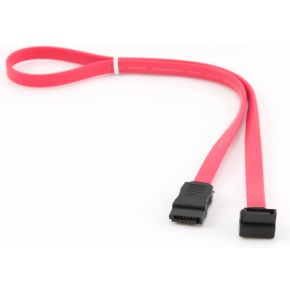 Image of Gembird CC-SATA-DATA90 CABLE SATAII DATA RED 0.5m 90