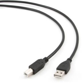 Image of CCP-USB2-AMBM-10 CABLE USB 2.0 A-B Black Moulded (Bulk Package) 3m