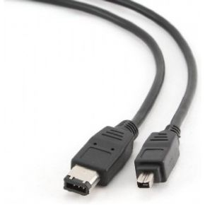 Image of Firewire IEEE 1394 cable 6P/4P 15ft length - Quality4All