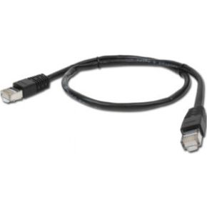 Image of FTP Cat6 patchkabel, 1 m, zwart - Quality4All