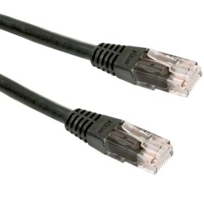 Image of Gembird PP12-3M/BK CABLE UTP CAT5e Patch cord with moulded