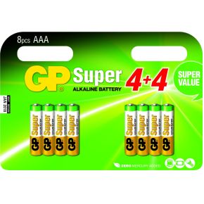 Image of 24A Super Alkaline 8x AAA Multipack