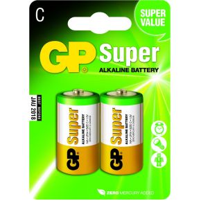 Image of GP Batteries - Super Alkaline C 1.5 V (03014AC2)