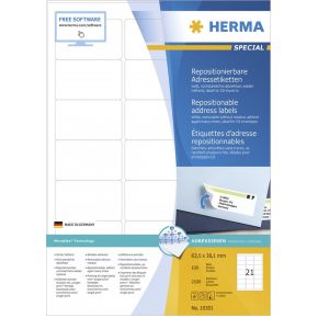 Image of HERMA 10301 adreslabels