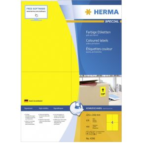 Image of HERMA 4396 printeretiket
