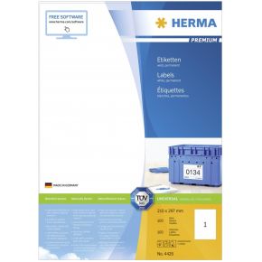 Image of HERMA 4428 printeretiket