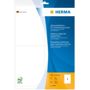 Image of HERMA 4444 adreslabels
