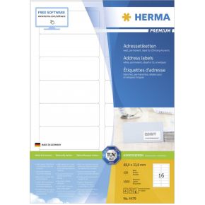 Image of HERMA 4479 adreslabels