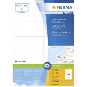 Image of HERMA 4667 adreslabels