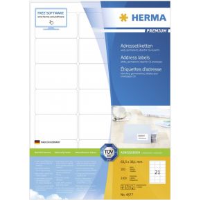 Image of HERMA 4677 adreslabels