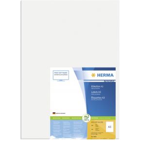 Image of HERMA A3-etiketten wit 297x420 Papier Premium A3 100 st.