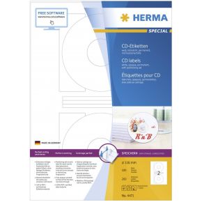 Image of Herma 4471 Superprint 100 Cd 116