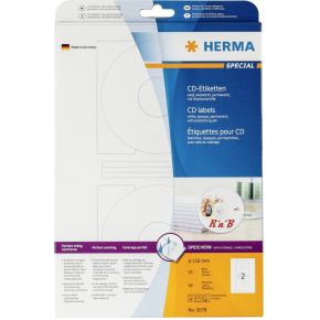 Image of Herma CD-ETIKETTEN 50 STÃCK HERMA CD-etiketten