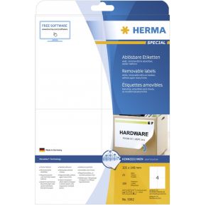 Image of HERMA Etiketten wit Movables/verwijd. 105x148 mm A4 100 st.