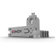 Lindy-USB-Port-Blocker-Pack-4-Colour-Code-White