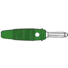 Image of Hq Mating Connector 4mm With Transverse Hole And Screw / Green (bula 20k)