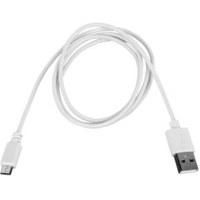 Image of icessory USB A op micro USB 1,0 m wit