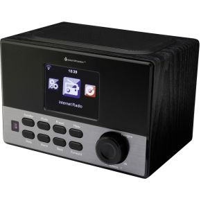 Image of Soundmaster IR1100 Internetradio USB zwart LCD display