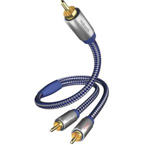 Image of In-akustik Premium Y Subwoofer kabel Cinch - 2x Cinch 2.0 m