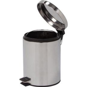Image of Pedaalemmer - Rond - 5 L - Inox