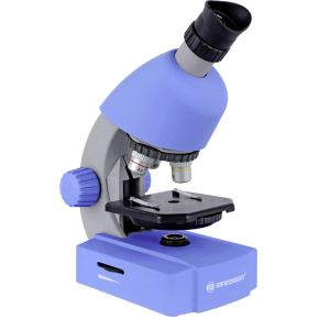 Image of Bresser 40x-640x blauw microscoop