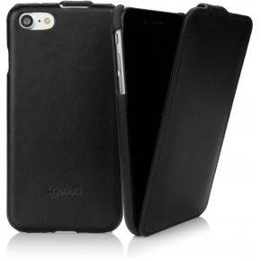 Image of CASEual Leather Flip iPhone 7 Italian Black