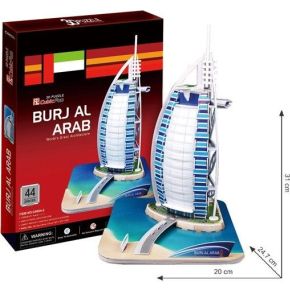 Image of 3d Puzzel Burj Al Dubai 44dlg.