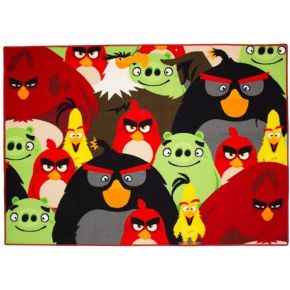 Image of Angry Birds 1 speelkleed - 95 x 133 cm