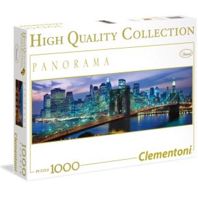 Image of Clementoni 1000 Panorama Brooklyn Puzzel 1000 stukjes