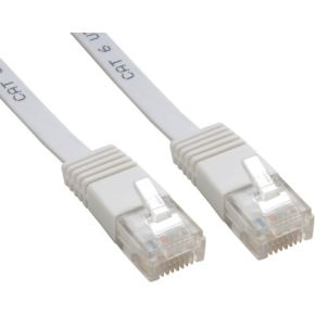 Image of InLine Flat patch cord UTP Cat.6 15m Grey