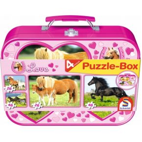 Image of Horses. Puzzle-Box. 2x26.2x48 pcs