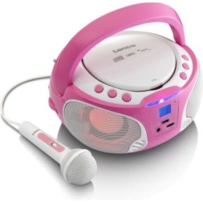 Image of CD MP3 Speler SCD-650 Roze