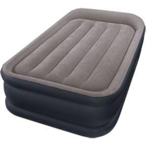 Image of Intex Deluxe Pillow Rest Airbed Twin Dark Grey