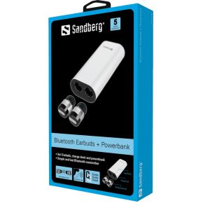 Image of Sandberg Bluetooth Earbuds + Powerbank