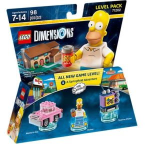 Image of Lego dimensions - level pack, the simpsons