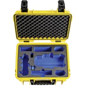 Image of B&W Copter Case Type 3000/Y geel met DJI Mavic Pro Inlay