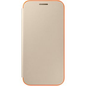 Image of Samsung A3 2017 Neon Flip Cover Gold